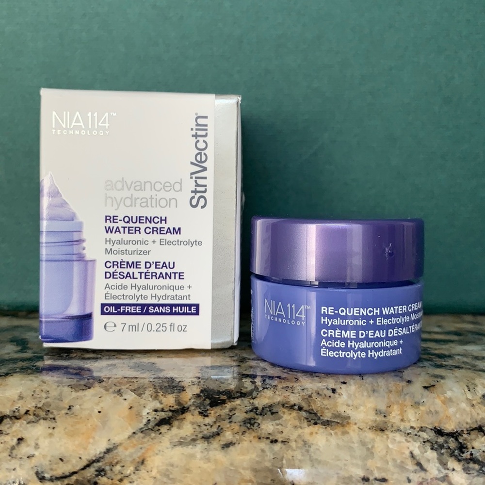 ⚜️3/$15 New Strivectin Re-Quench water cream mini